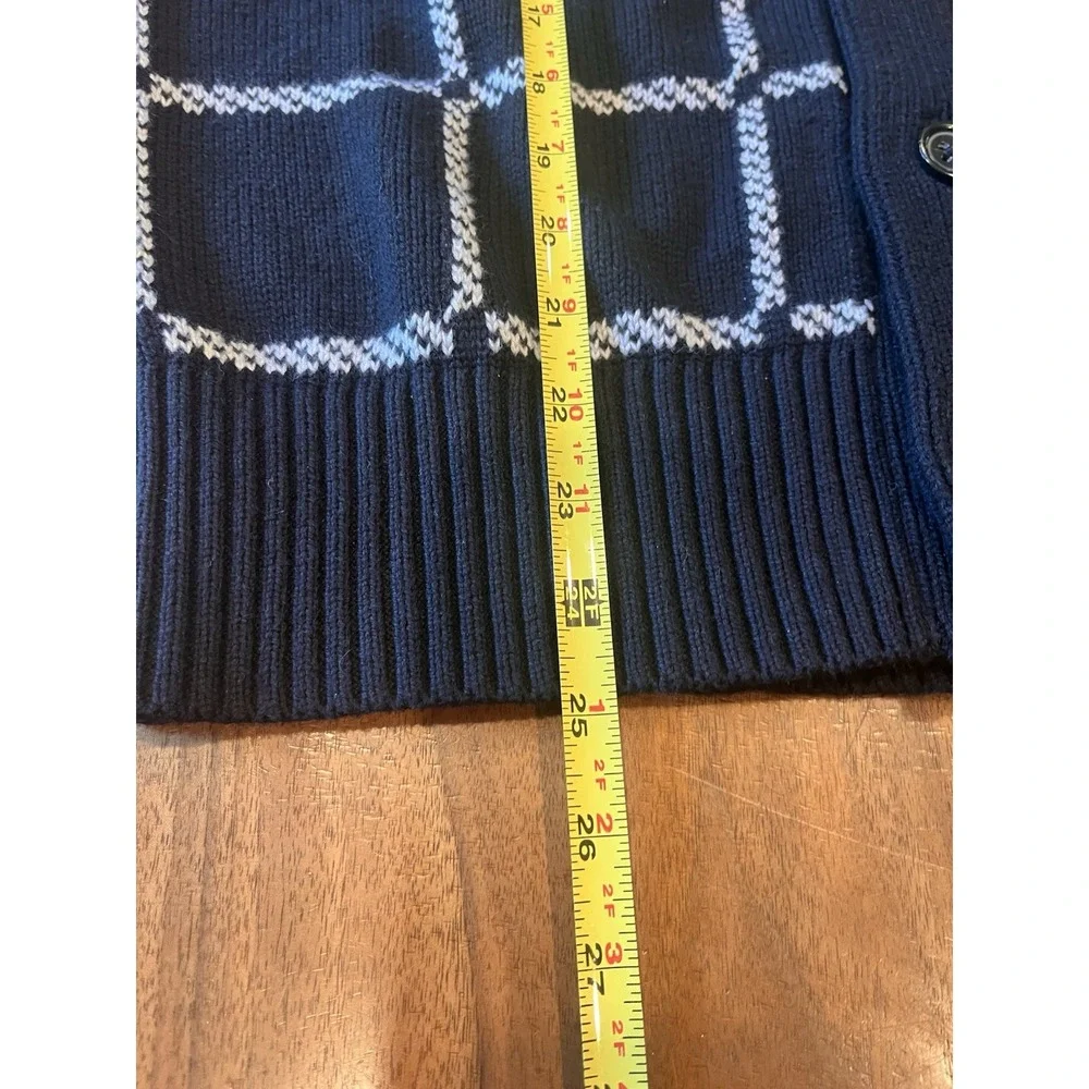 Men's Banana Republic Cable Knit Design Shawl Collar Cardigan Size M